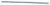 5855100200 C00876056 GLASS SHELF FRONT PROFILE