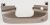 AS00002661 FRONT PANEL SILVER-NSBW91 SKP ECAM290