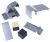 DA91-06241E module installatie-ombouwset;AL Pearl Sil
