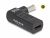 60013 Adapter für Notebook-Ladekabel USB Type-C Buchse zu PASSEND FÜR SAMSUNG 5,5x3,0mm Stecker 90° gewinkelt