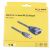 61400 ADAPTER USB 2.0 TYPE-A NAAR 1 X SERIËLE RS-232 D-SUB 9-POLIGE STEKKER MET MOEREN MET 3 X LED 1 M