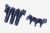 DJ61-02555A houder aansluitklem;VS9000RL,PC,L25.5,ebony