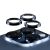 1196 PanzerGlass Hoops cameralensbescherming iPhone 15 Pro | 15 Pro Max | blauw metaal