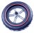 C002310015700 achterwiel met buitenband en binnenband
